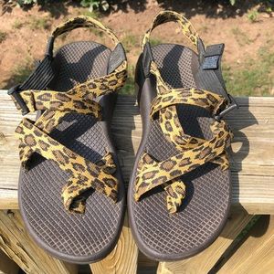Chaco Leopard print sandal